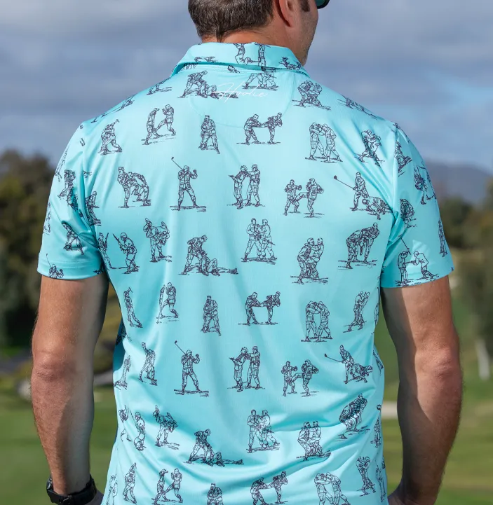 Hand-to-Hand Polo sold by Hoolie Golf product image thumbnail 2