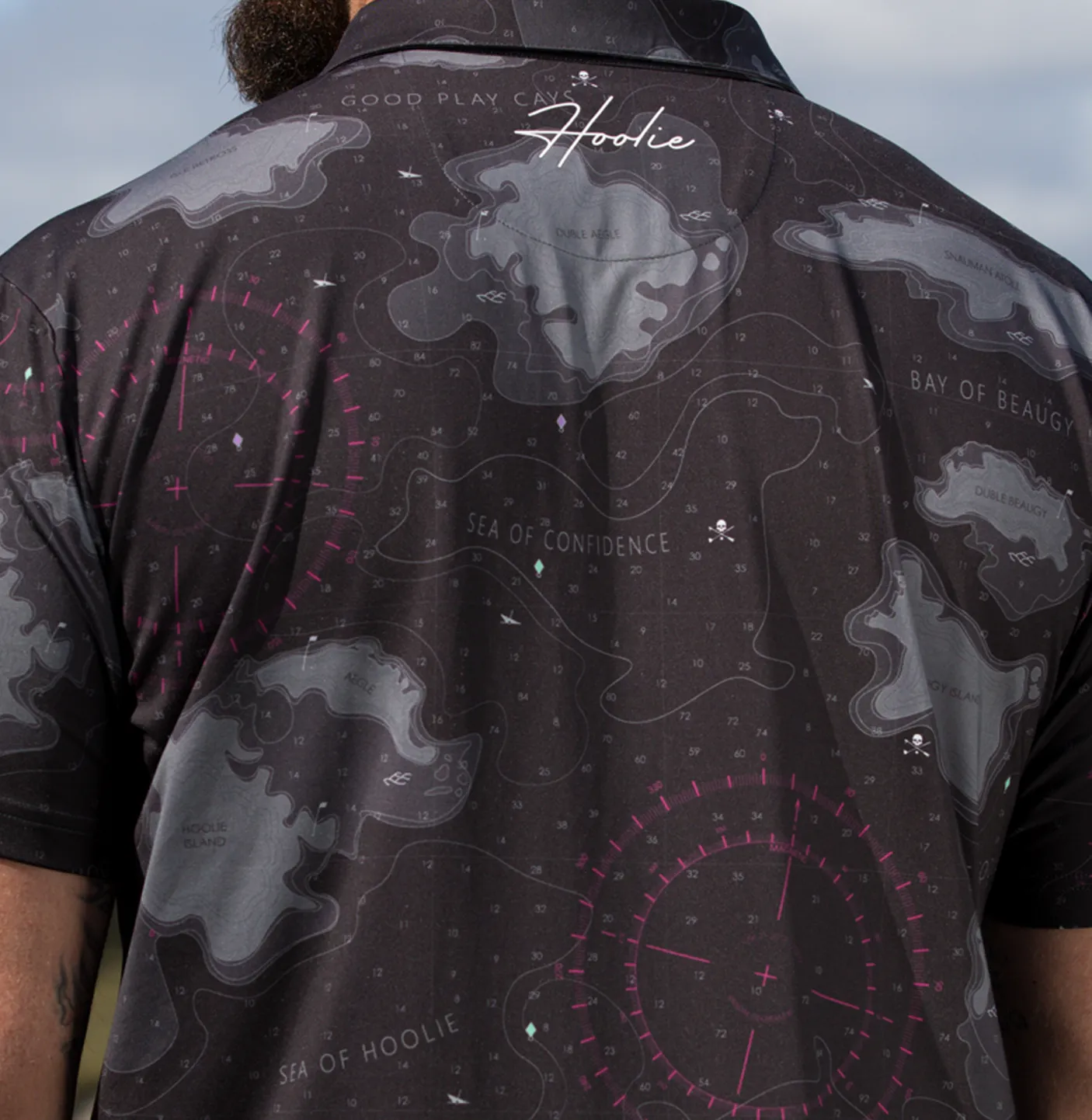 Nautical Polo sold by Hoolie Golf product image thumbnail 4