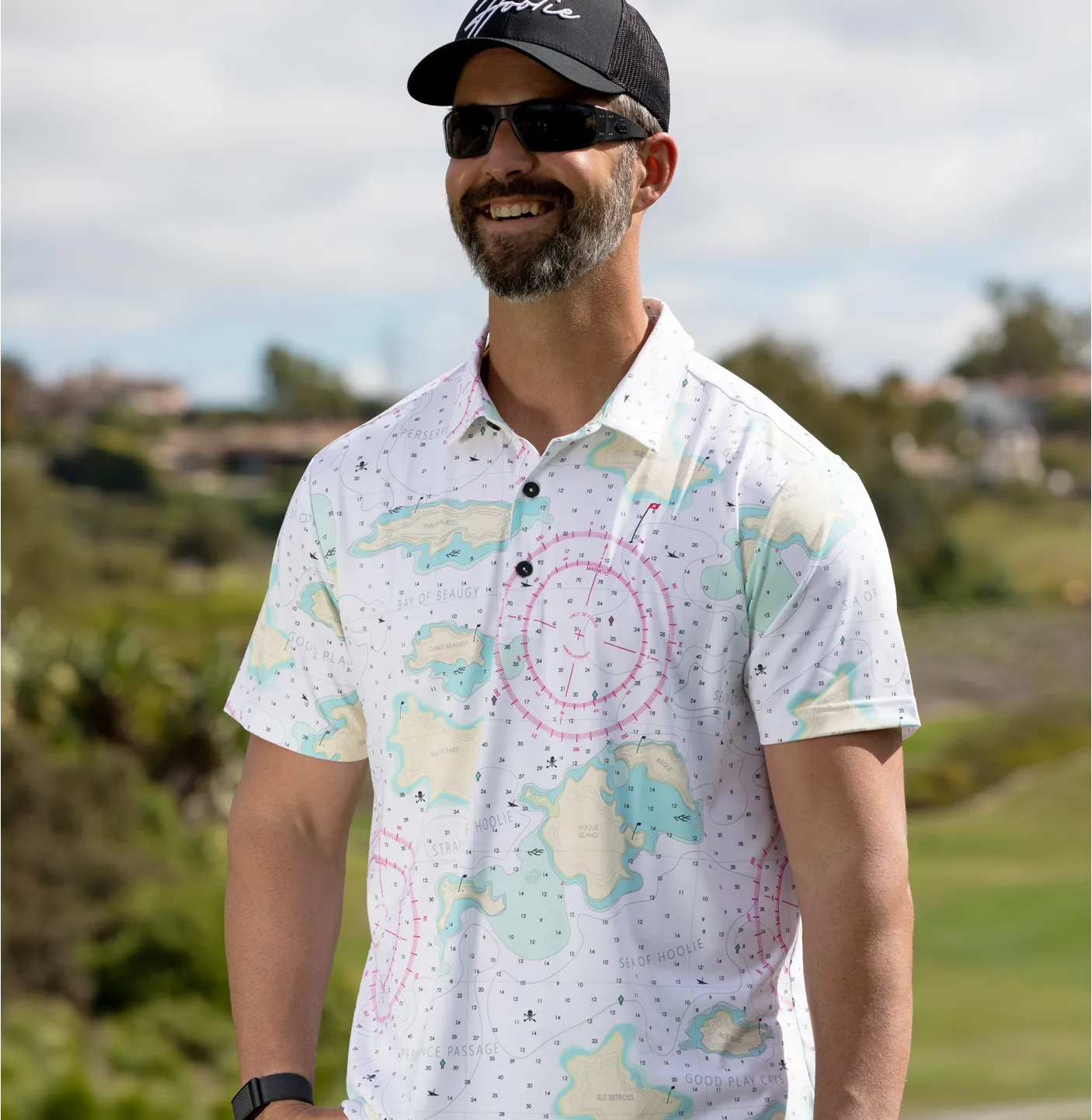 Nautical Polo sold by Hoolie Golf product image thumbnail 5