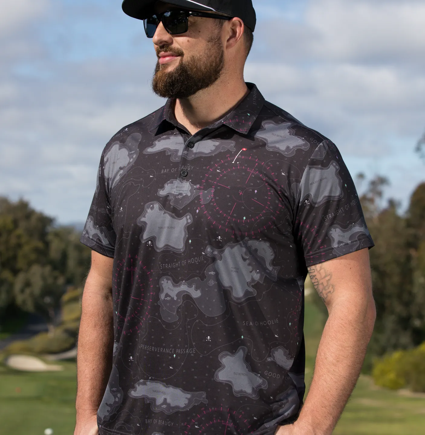Nautical Polo sold by Hoolie Golf