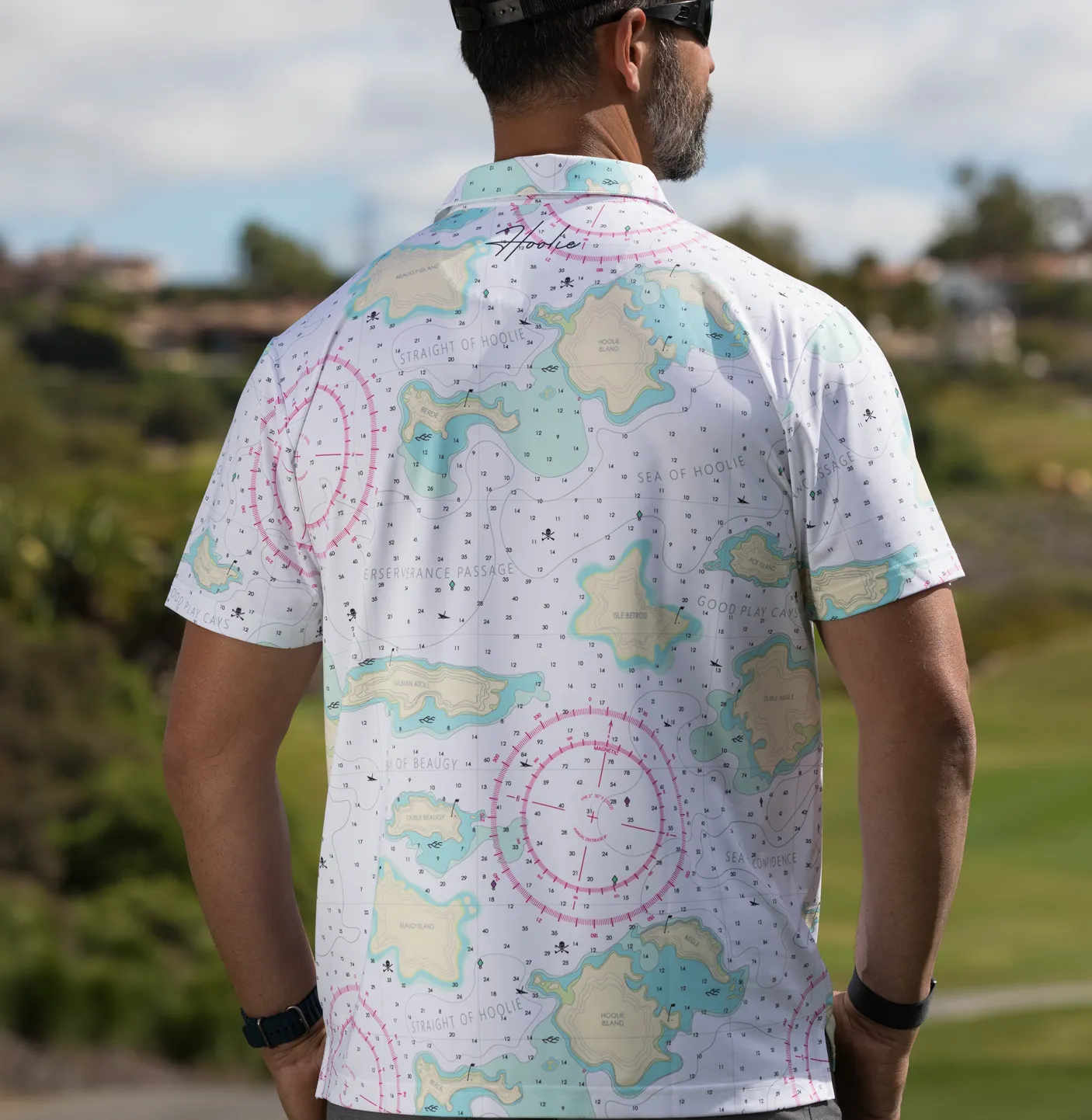 Nautical Polo sold by Hoolie Golf product image thumbnail 2