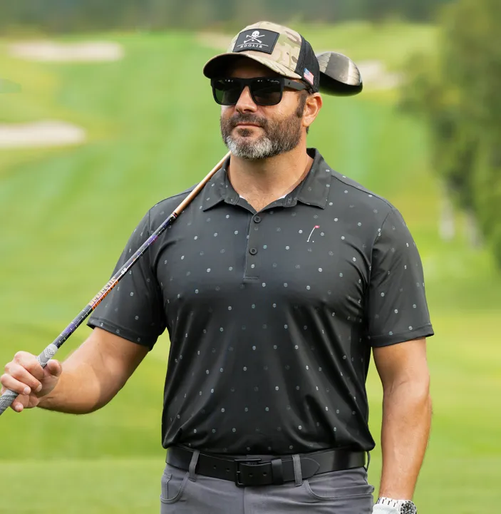 Skulls Polo sold by Hoolie Golf