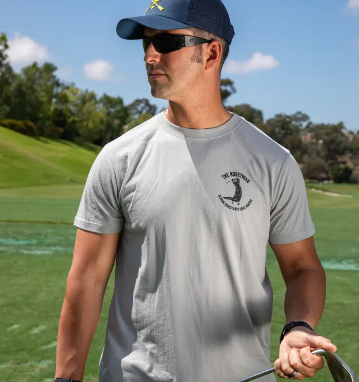 Bogeyman T-shirt sold by Hoolie Golf