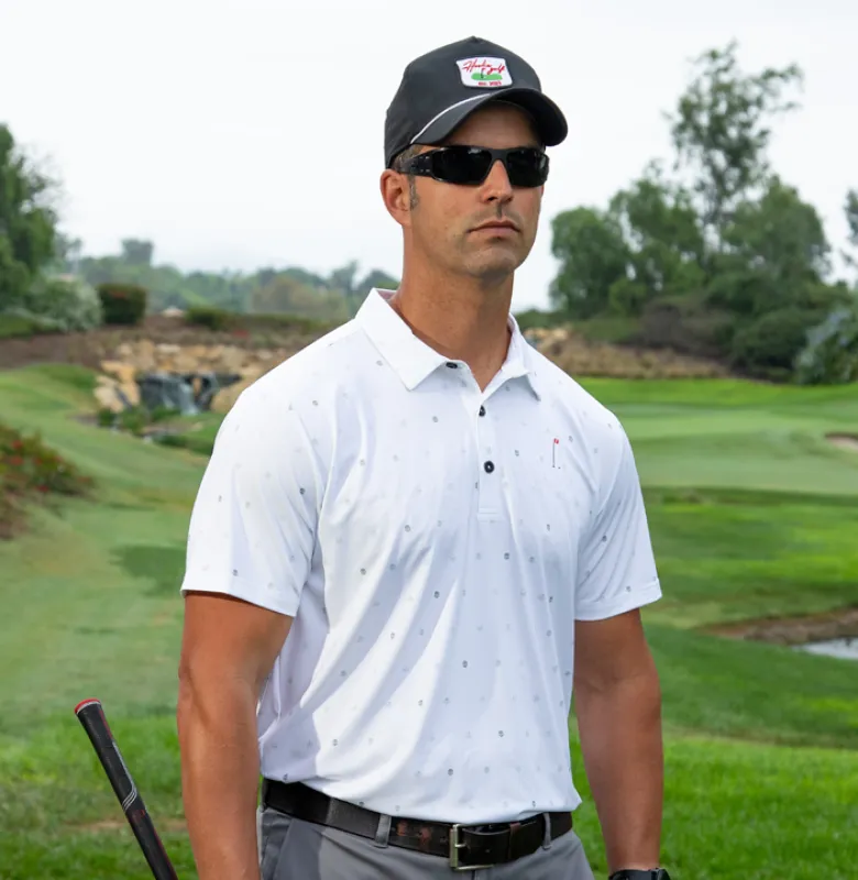 Skulls Polo sold by Hoolie Golf
