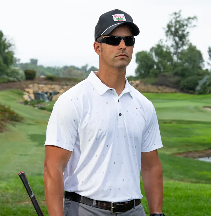 Skulls Polo sold by Hoolie Golf