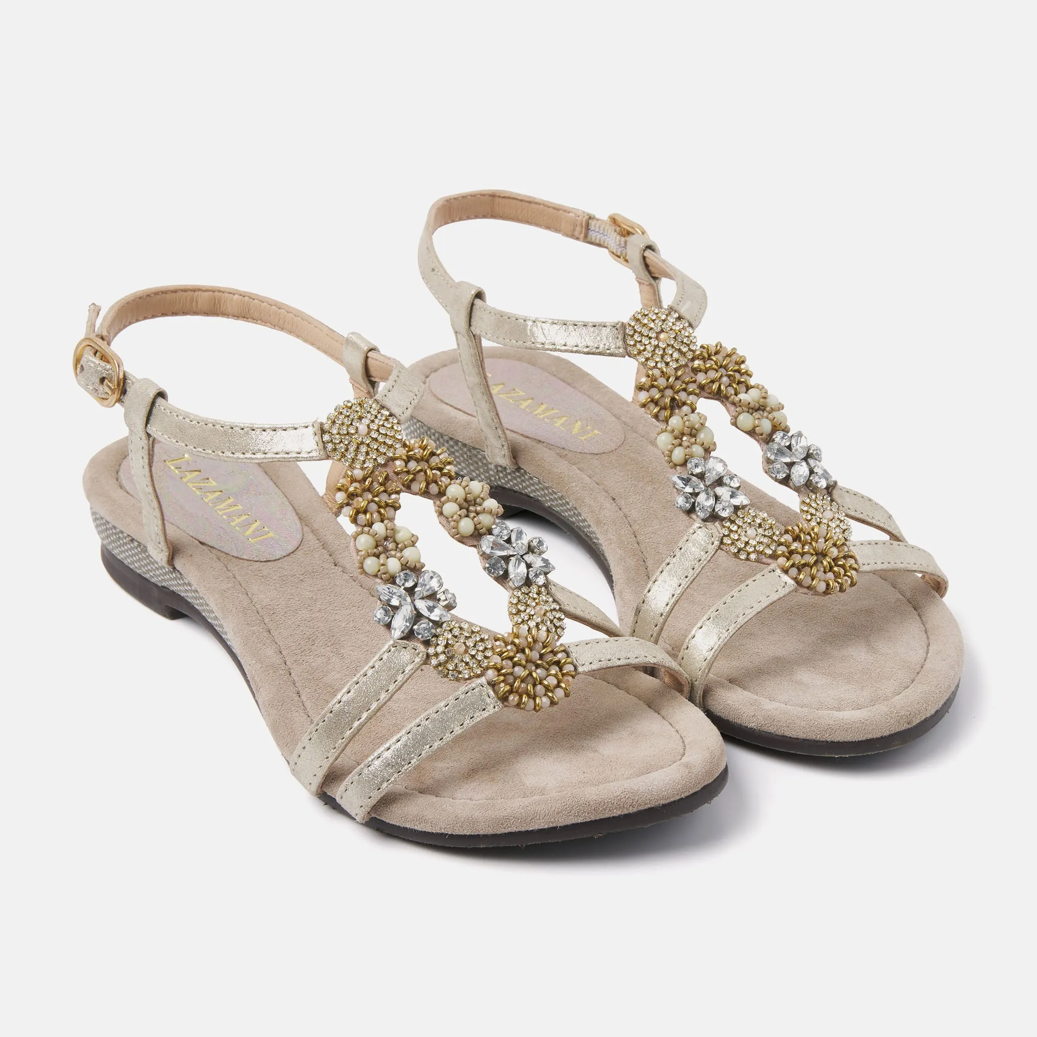 Dames Sandalen 85.547 Biscuit sold by Lazmani product image thumbnail 3
