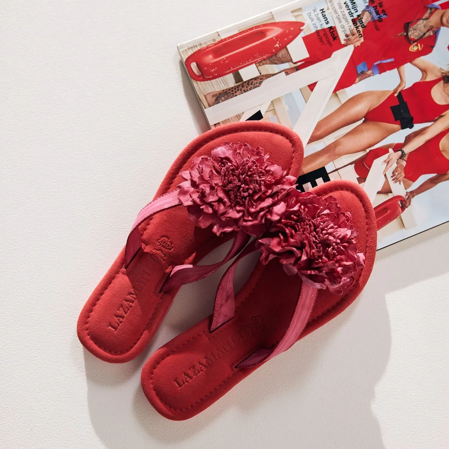 Dames Slippers 33.517 Coral sold by Lazmani product image thumbnail 4