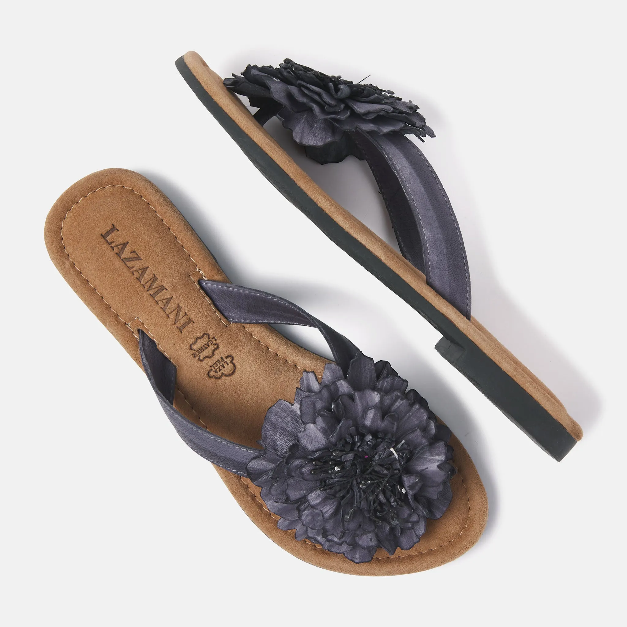 Dames Slippers 33.517 Black sold by Lazmani product image thumbnail 4