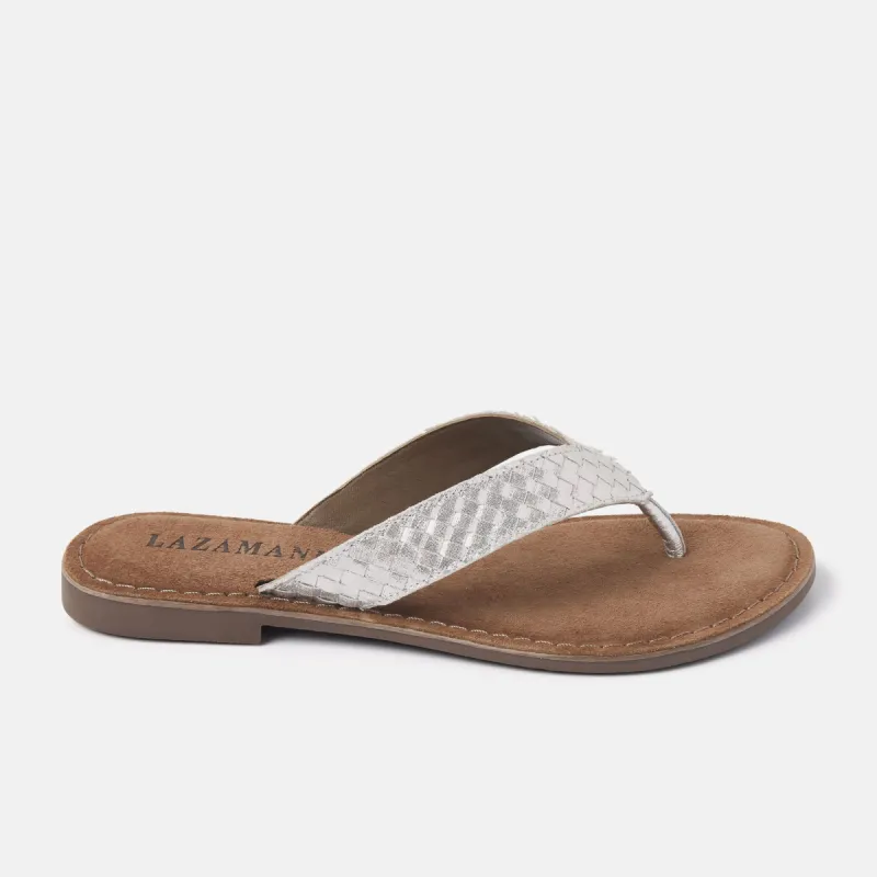 Dames Slippers 75.806 Silver sold by Lazmani