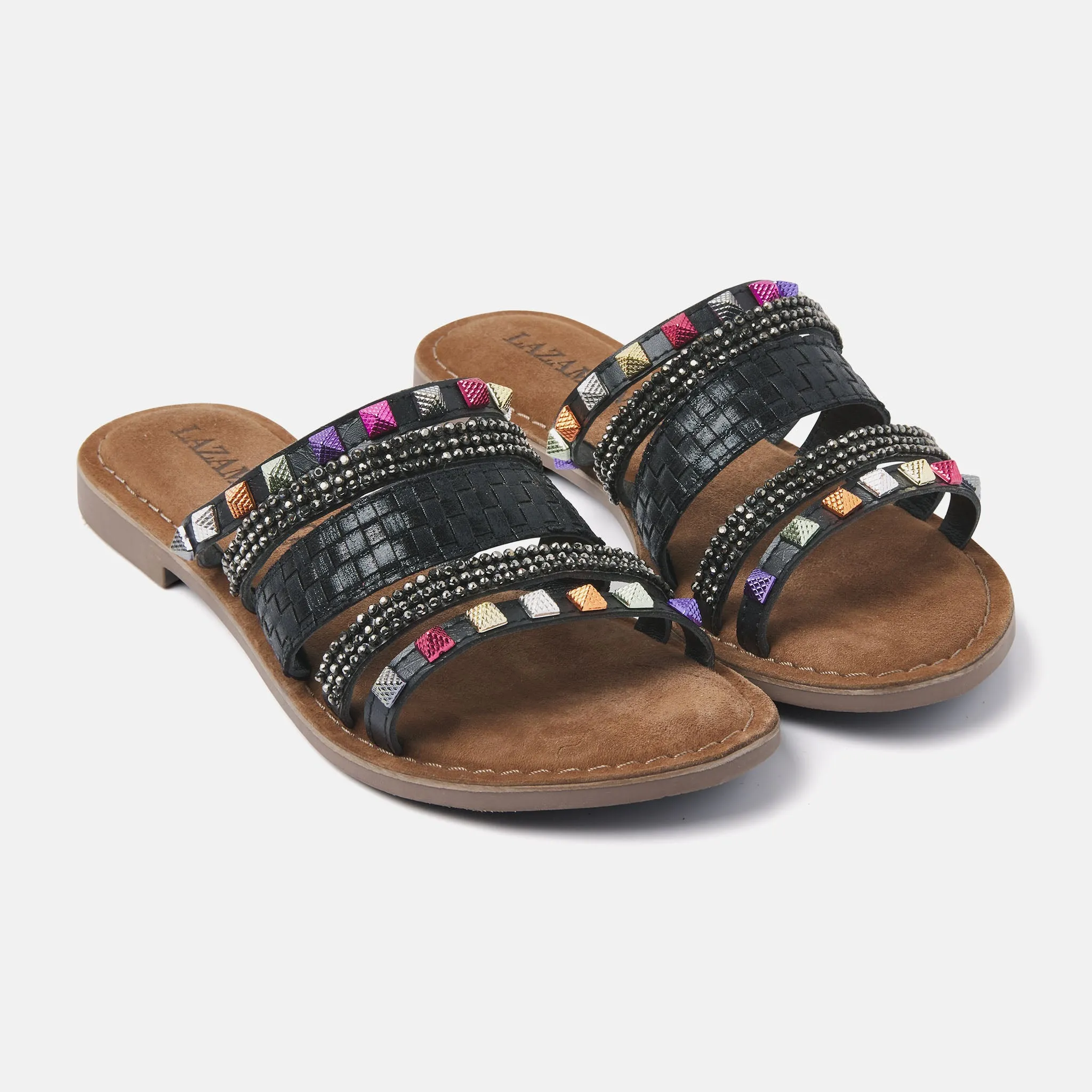 Dames Slippers 75.403 Black Combi sold by Lazmani product image thumbnail 3