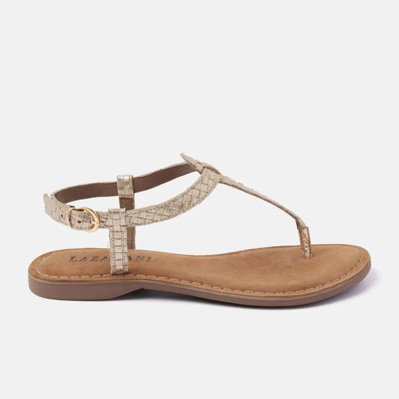 Ruby Dames Sandalen Gold sold by Lazmani