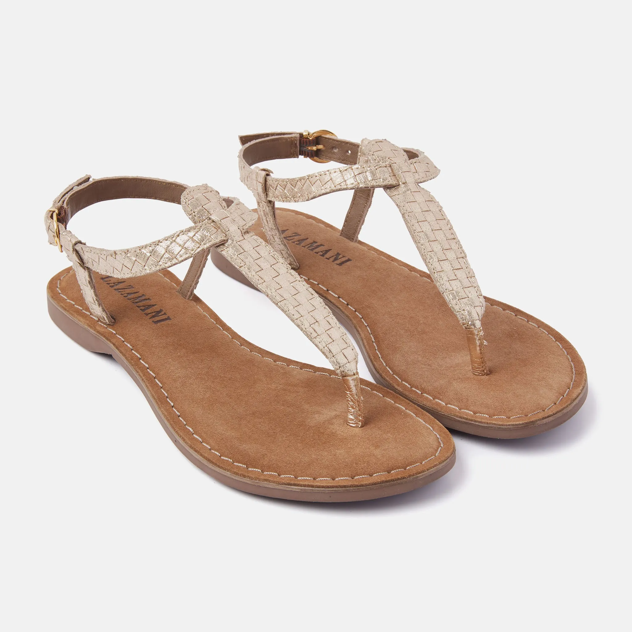 Ruby Dames Sandalen Gold sold by Lazmani product image thumbnail 3