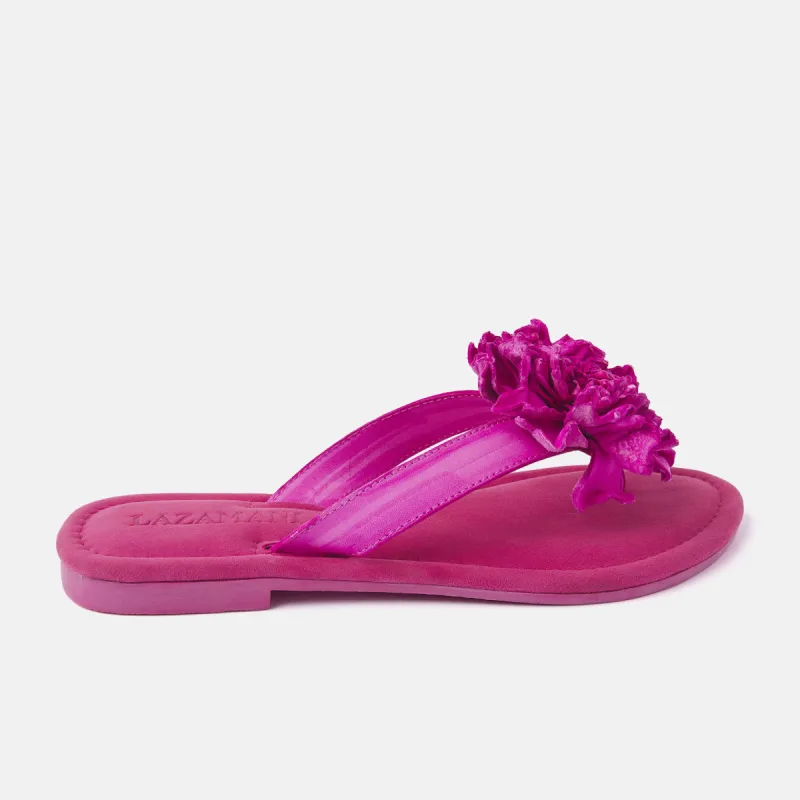 Dames Slippers 33.517 Fuxia sold by Lazmani