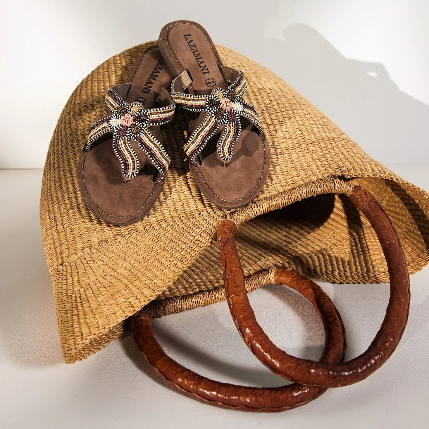 Dames Slippers 75.419 Taupe sold by Lazmani product image thumbnail 5