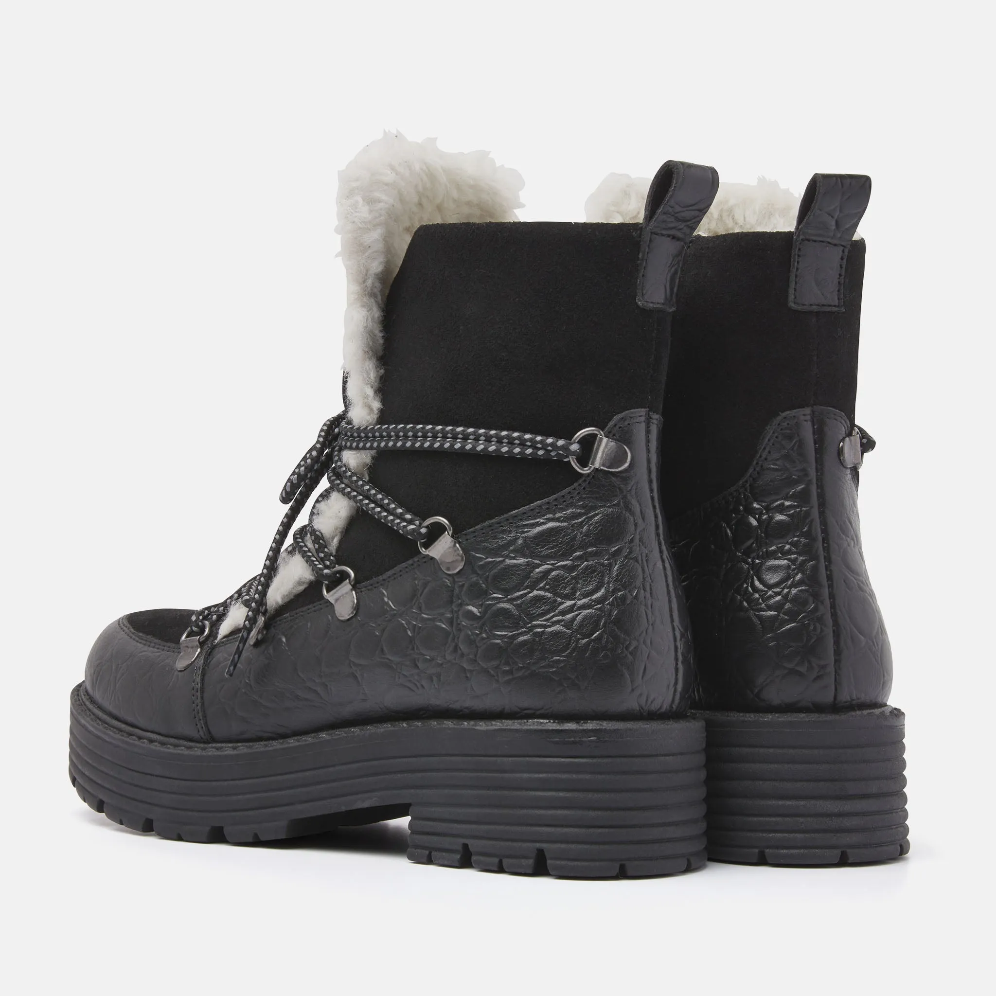 Dames Veterboots 85.349 Black sold by Lazmani product image thumbnail 3