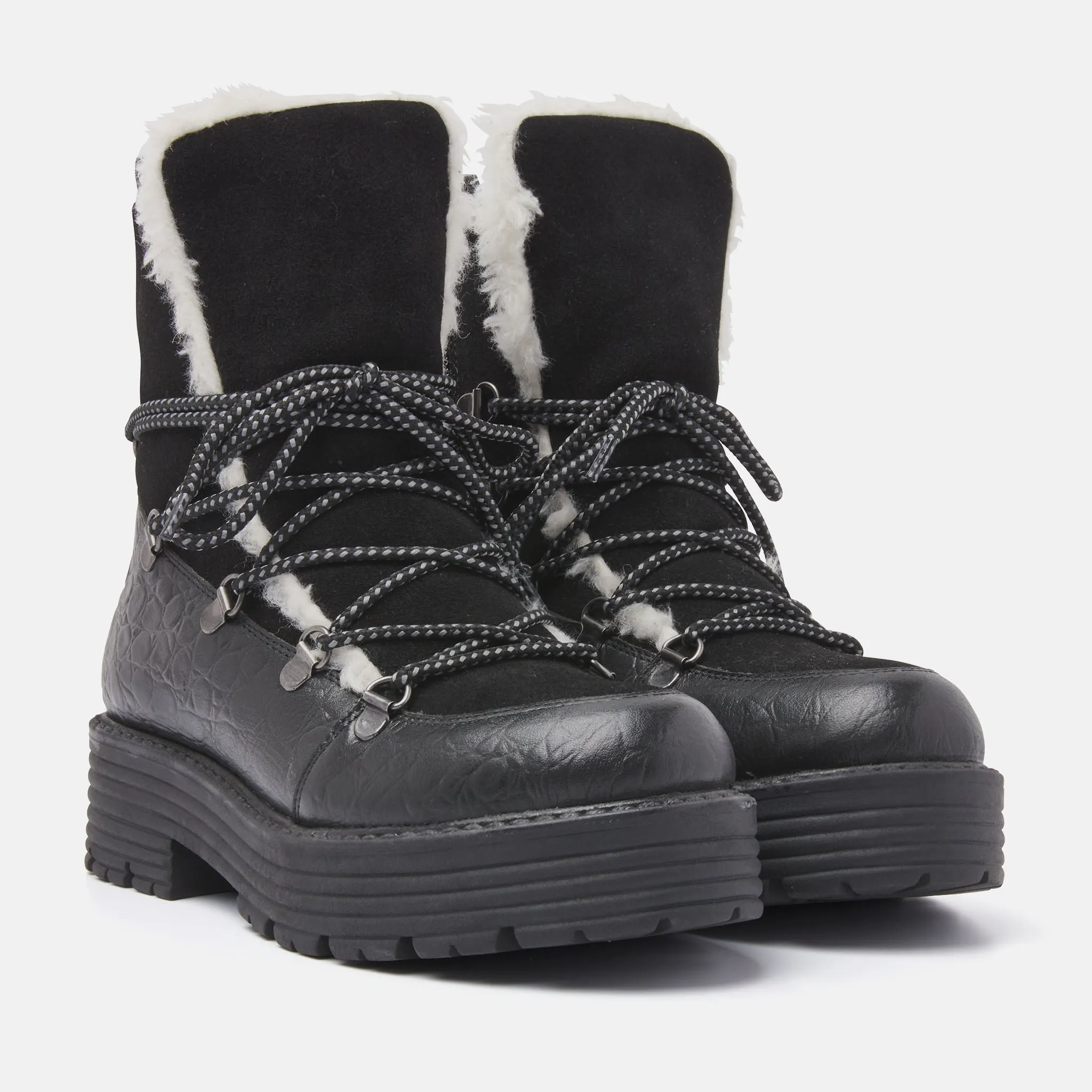 Dames Veterboots 85.349 Black sold by Lazmani product image thumbnail 2