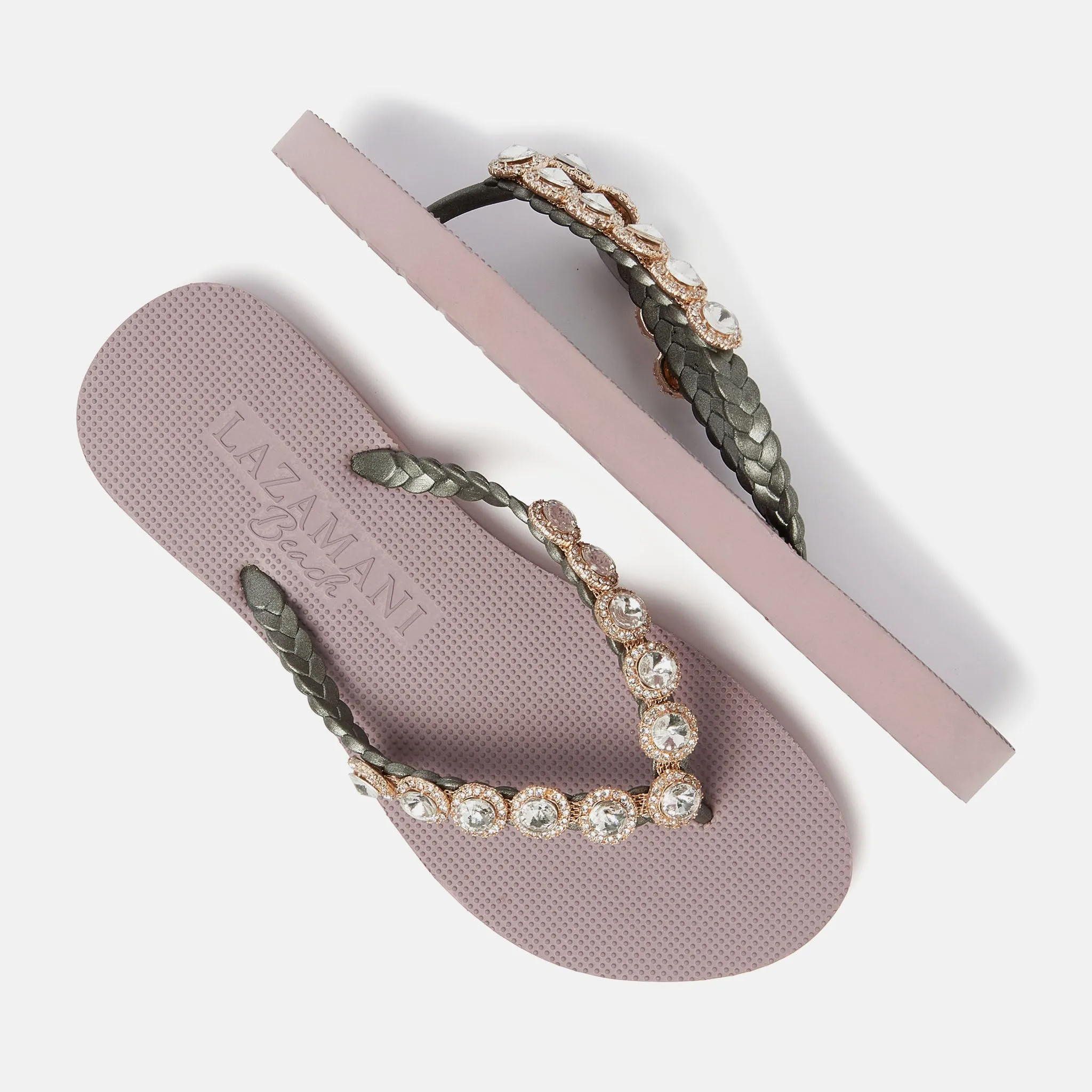 Bora Bora Beach Dames Slippers Rose sold by Lazmani product image thumbnail 3