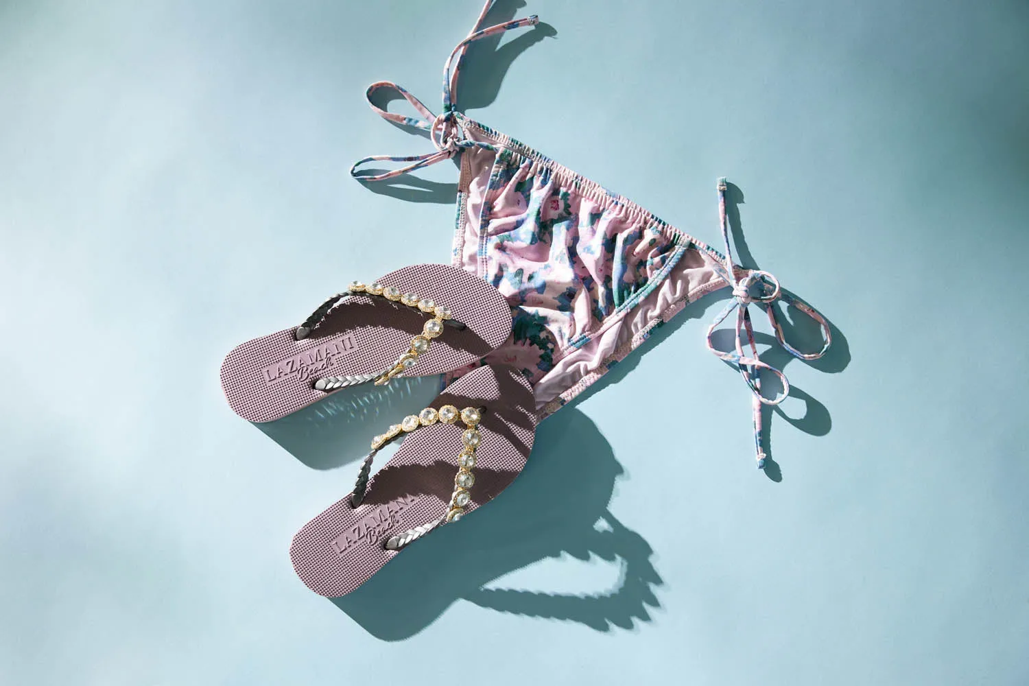 Bora Bora Beach Dames Slippers Rose sold by Lazmani product image thumbnail 4