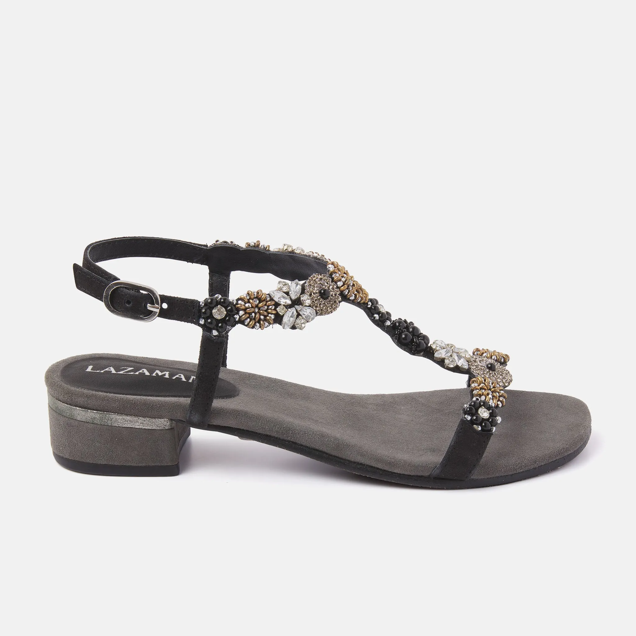 Dames Sandalen 85.380 Black sold by Lazmani