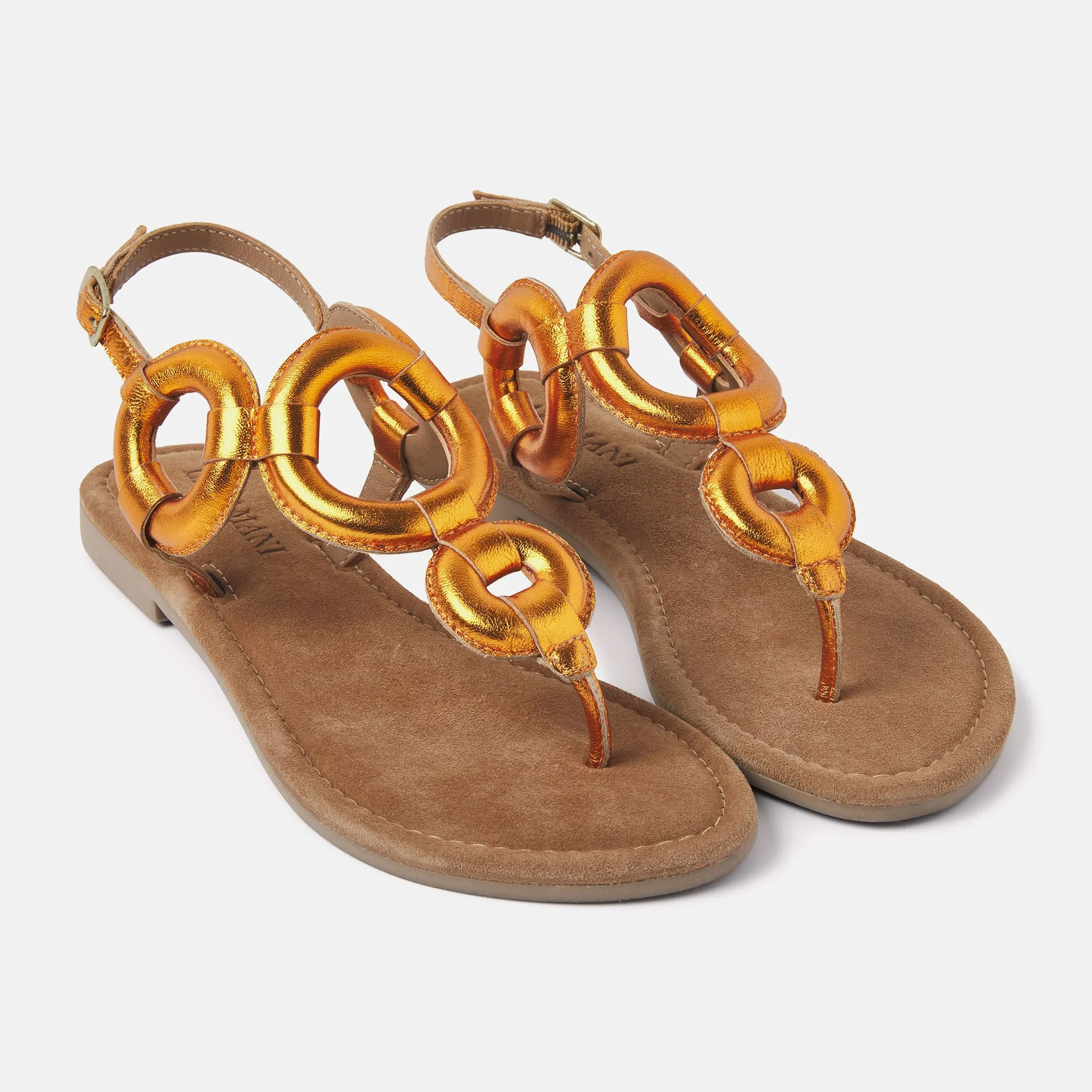 Dames Sandalen 33.543 Orange sold by Lazmani product image thumbnail 2