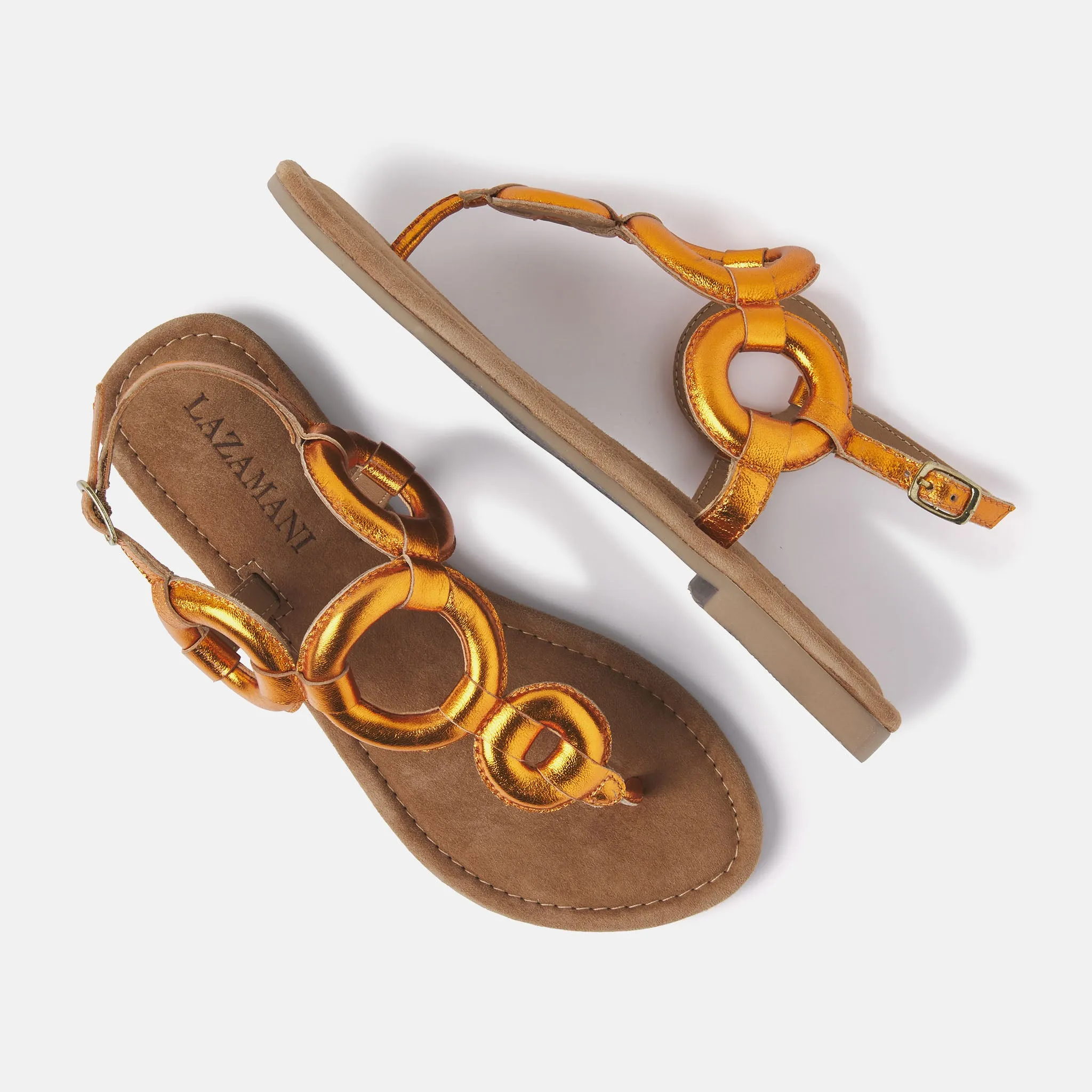 Dames Sandalen 33.543 Orange sold by Lazmani product image thumbnail 3