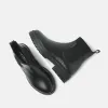 Beau Dames Chelsea Boots Leer Black sold by Lazmani