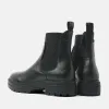 Beau Dames Chelsea Boots Leer Black sold by Lazmani