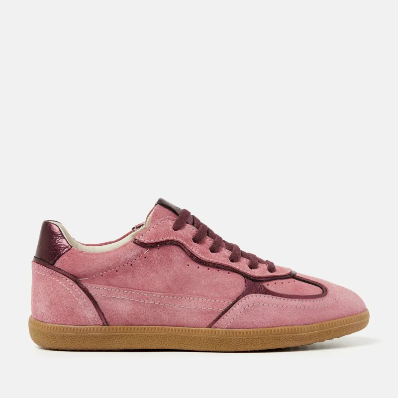 San Sebastian Suede Dames Sneakers Pink sold by Lazmani