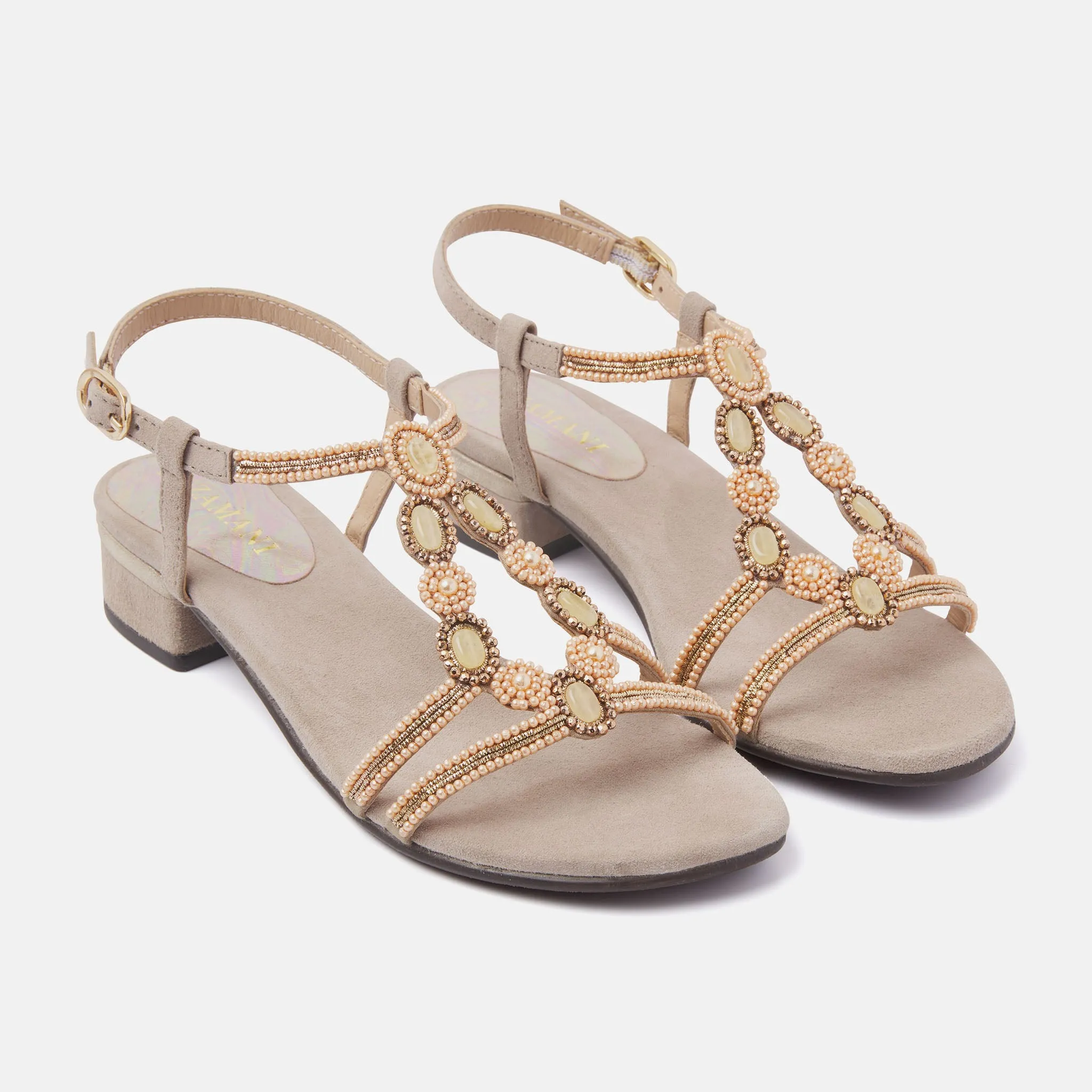 Dames Sandalen 85.379 Biscuit sold by Lazmani product image thumbnail 2