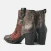 Dames Enkellaarsjes 85.605 Bronze sold by Lazmani