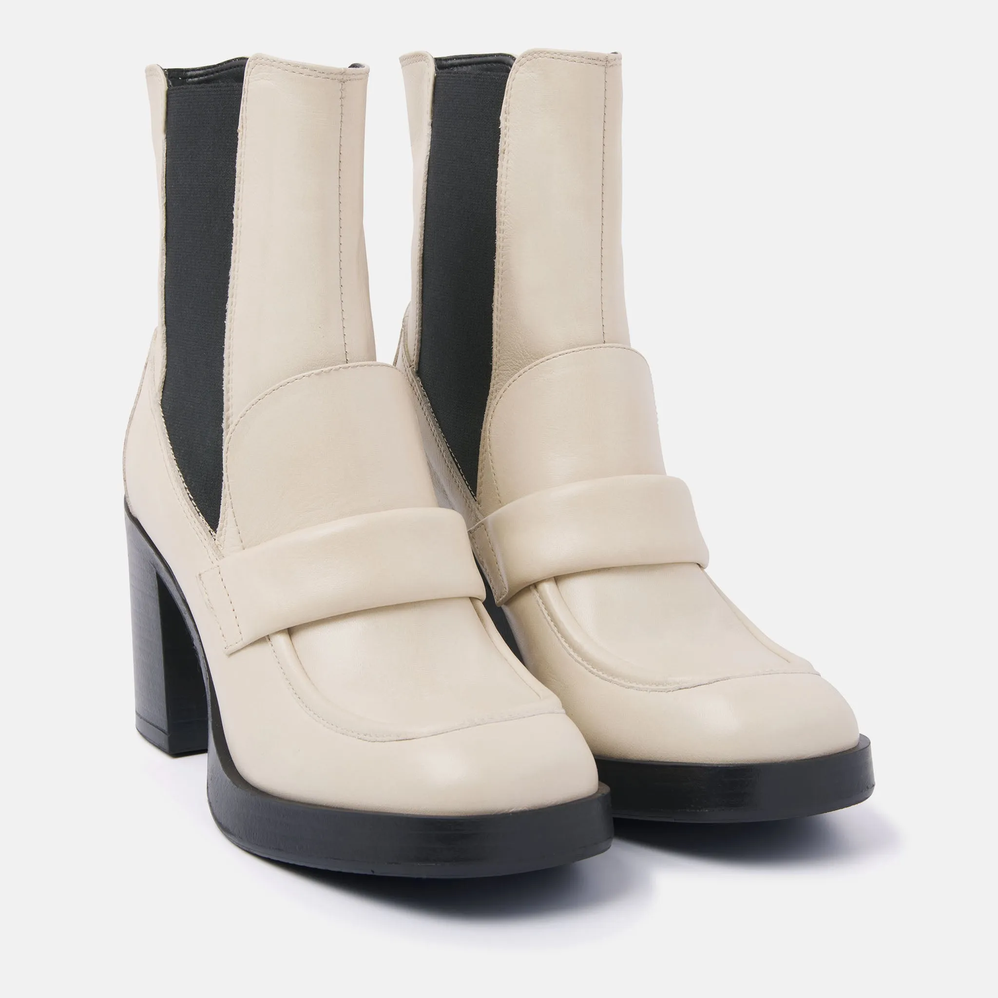 Dames Chelsea Boots 55.094 Ecru sold by Lazmani product image thumbnail 2
