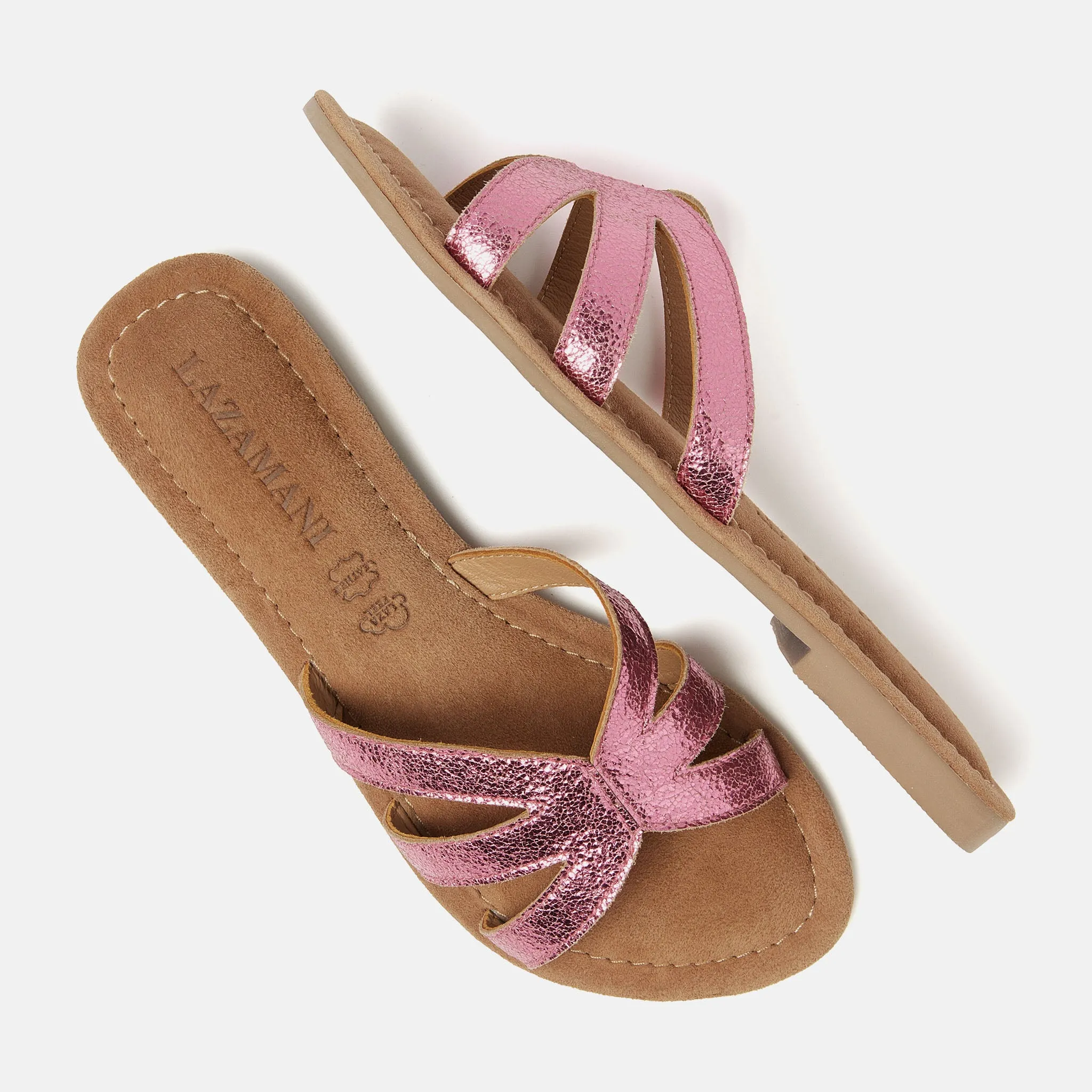 Nina Leren Dames Slippers Pink sold by Lazmani product image thumbnail 3