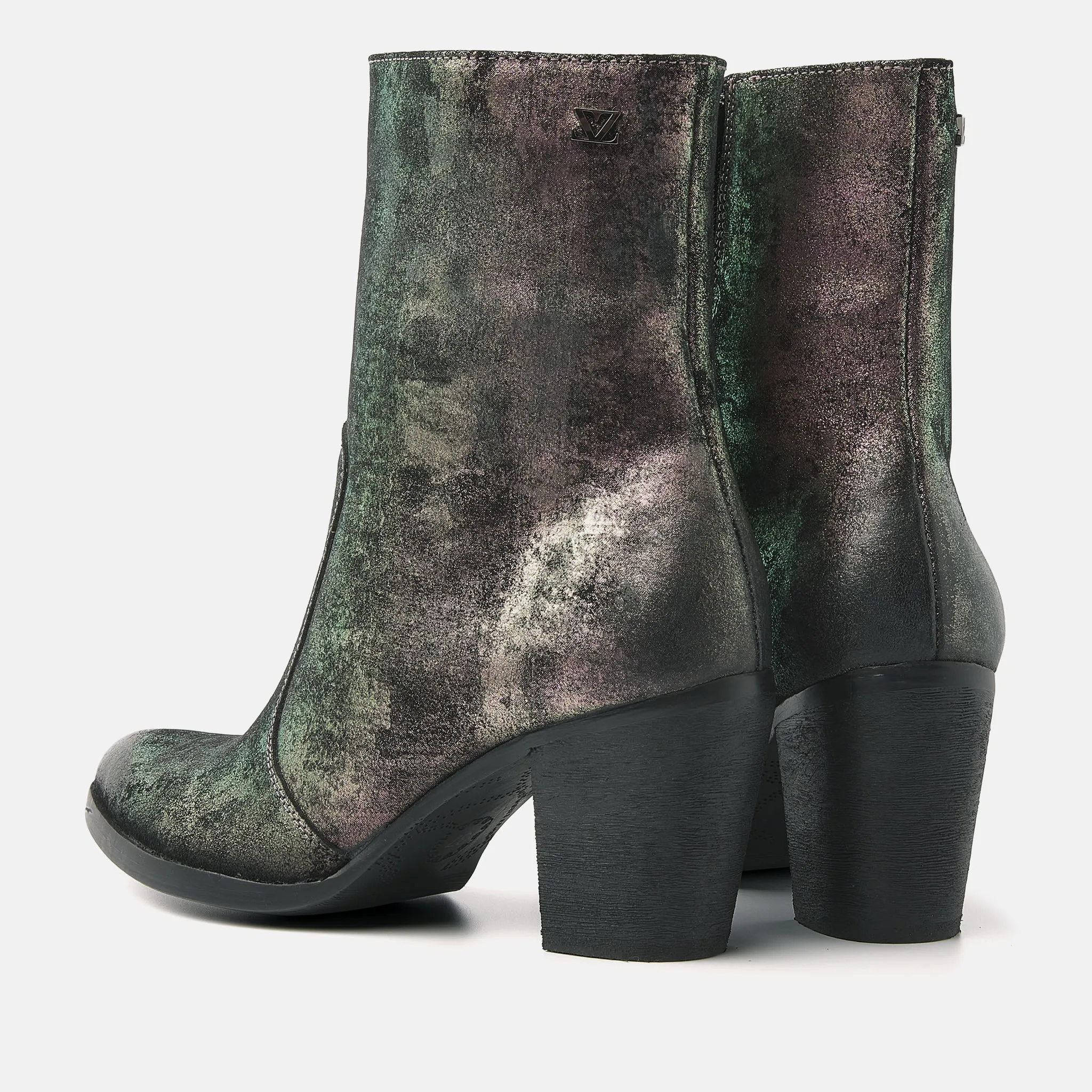 Dames Enkellaarsjes 85.602 Purple-Disco sold by Lazmani product image thumbnail 3