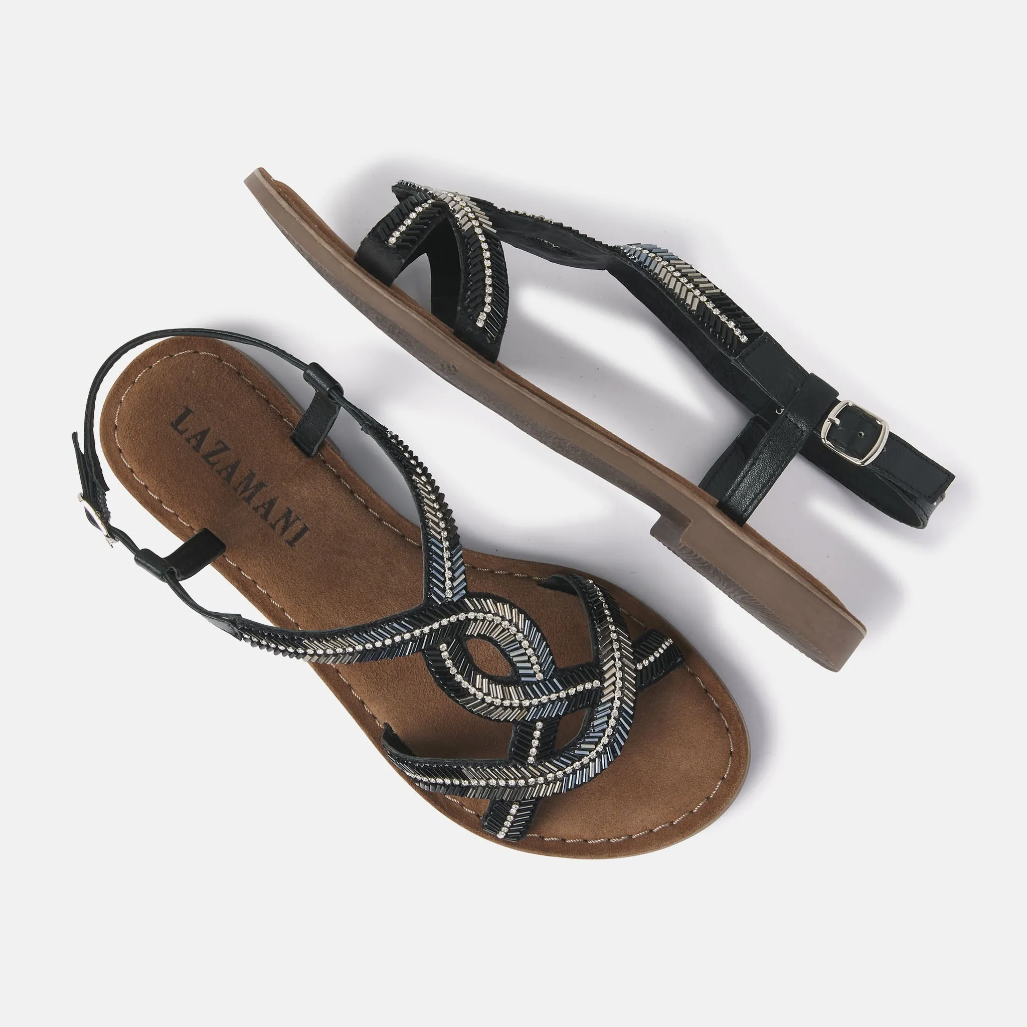 Dames Sandalen 75.290 Black sold by Lazmani product image thumbnail 3