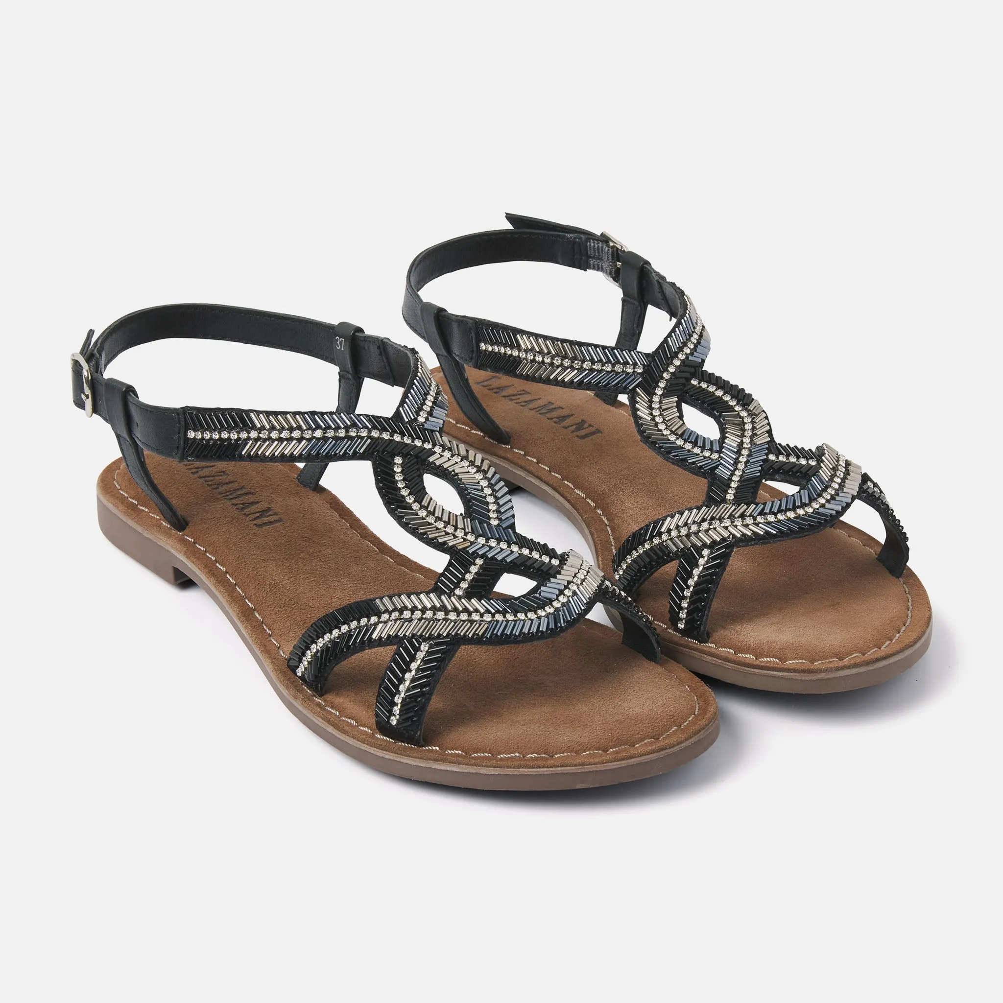 Dames Sandalen 75.290 Black sold by Lazmani product image thumbnail 2