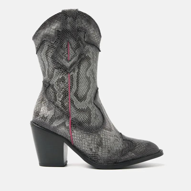 Dames Laarsjes 35.120 Grey-Python sold by Lazmani