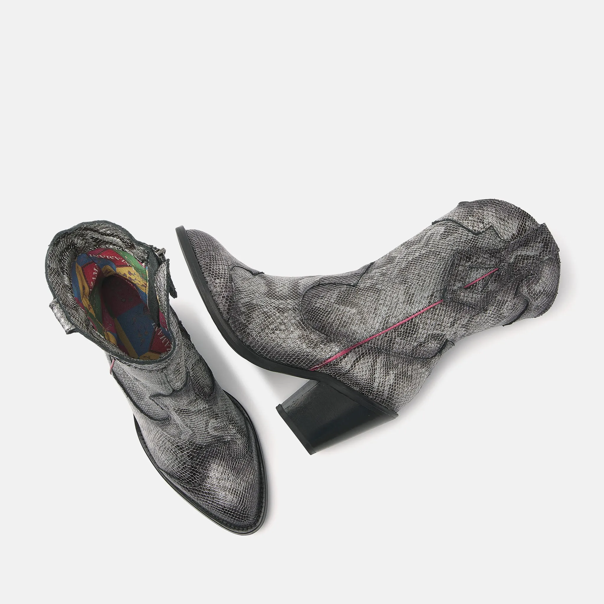 Dames Laarsjes 35.120 Grey-Python sold by Lazmani product image thumbnail 4