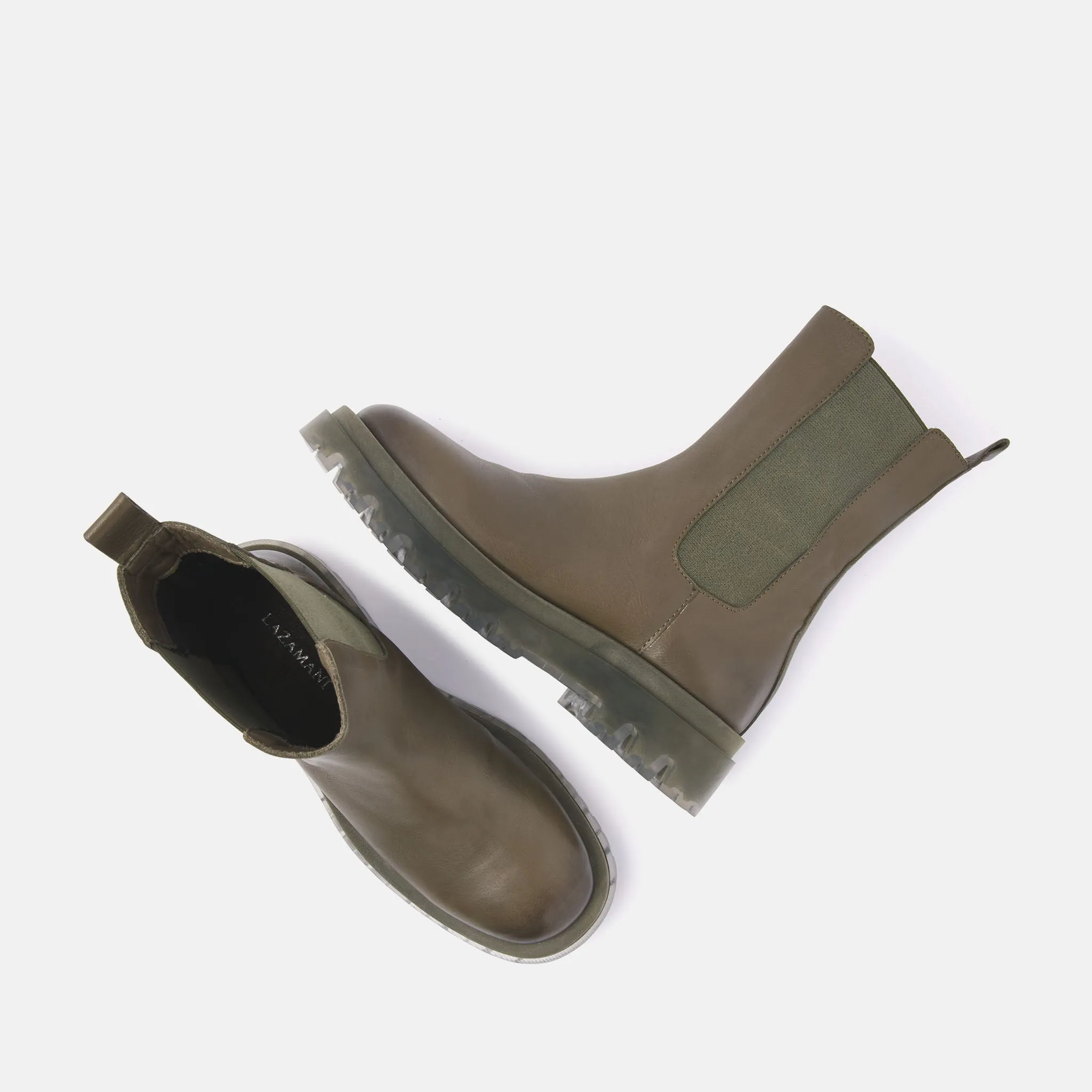 Dames Chelsea Boots 67.071 Green sold by Lazmani product image thumbnail 5