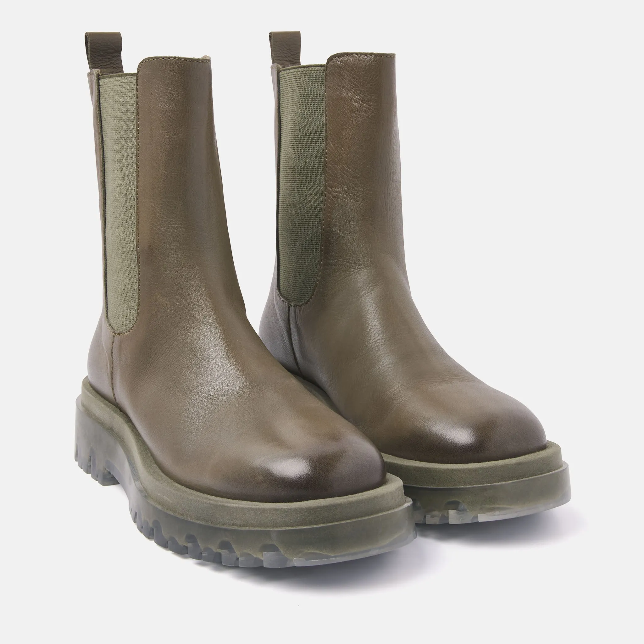 Dames Chelsea Boots 67.071 Green sold by Lazmani product image thumbnail 3