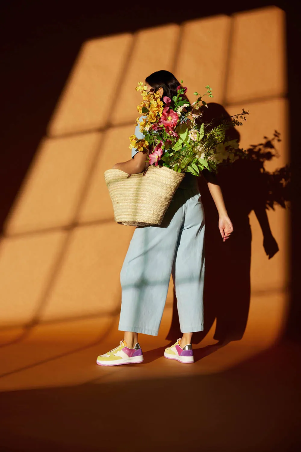 Barcelona Leren Dames Sneakers Yellow sold by Lazmani product image thumbnail 5