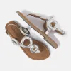 Dames Sandalen 33.543 Silver sold by Lazmani