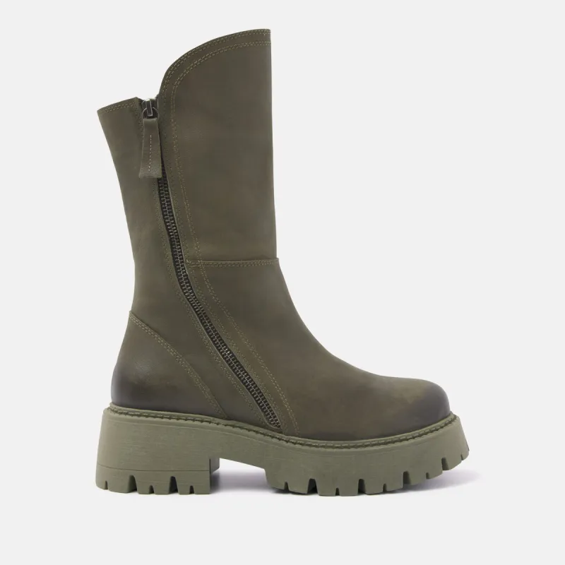 Dames Biker Boots 67.056 Green sold by Lazmani