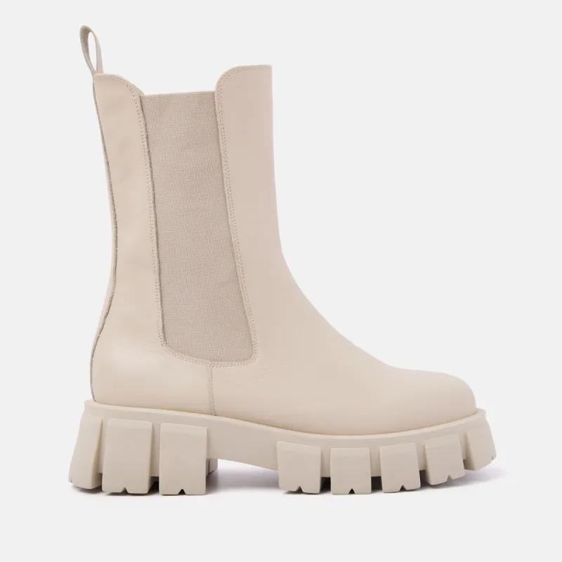 Dames Chelsea Boots 55.084 Ecru sold by Lazmani