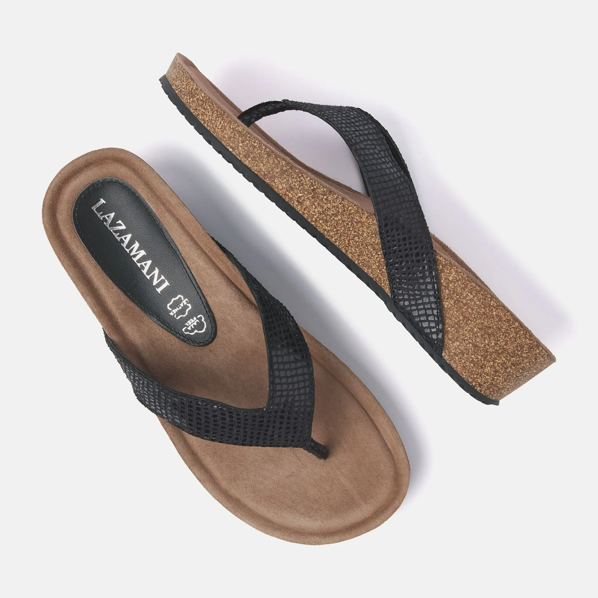 Dames Slippers 75.485 Black sold by Lazmani product image thumbnail 3