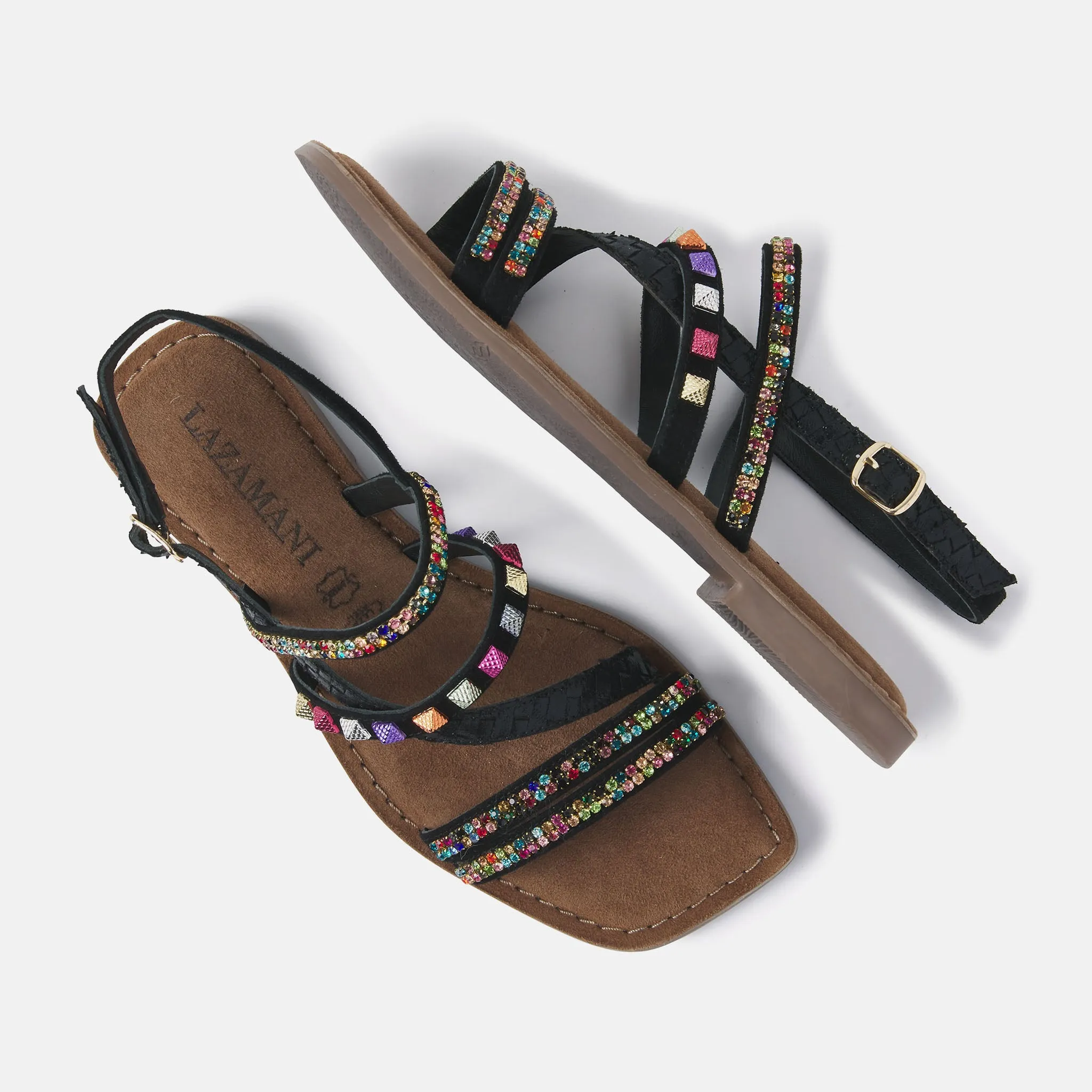 Dames Sandalen 75.405 Black sold by Lazmani product image thumbnail 3