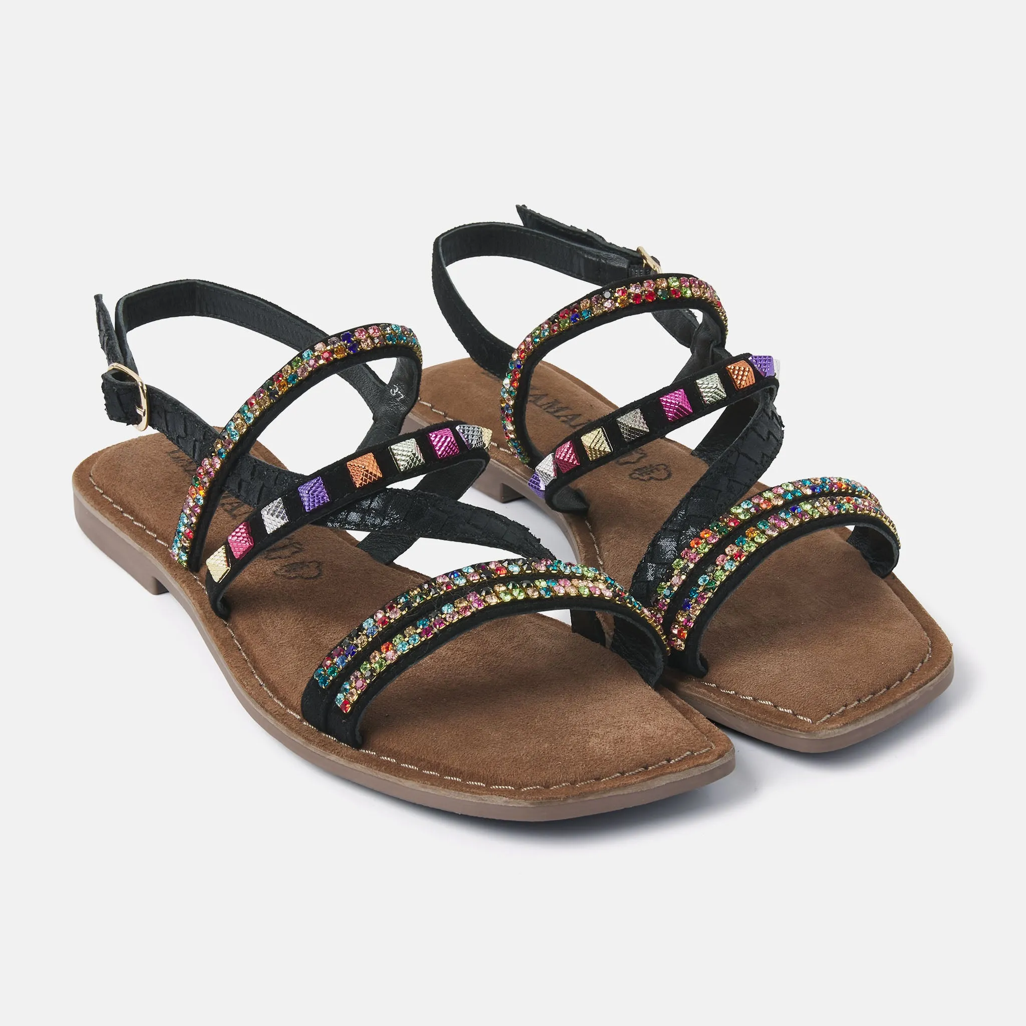 Dames Sandalen 75.405 Black sold by Lazmani product image thumbnail 2