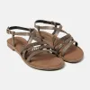 Zuri Dames Sandalen Brown sold by Lazmani