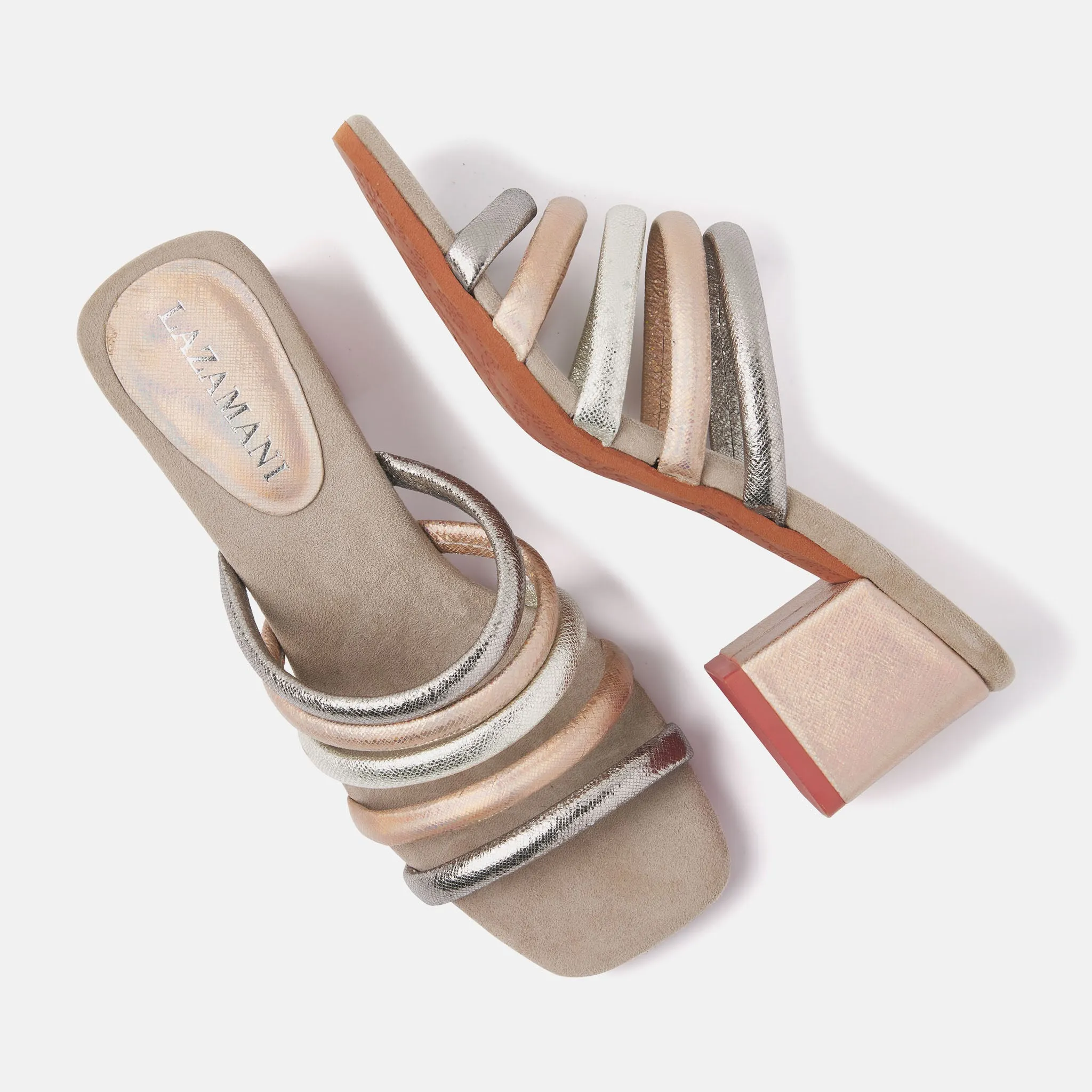 Dames Muiltjes 85.562 Biscuit Multi sold by Lazmani product image thumbnail 4