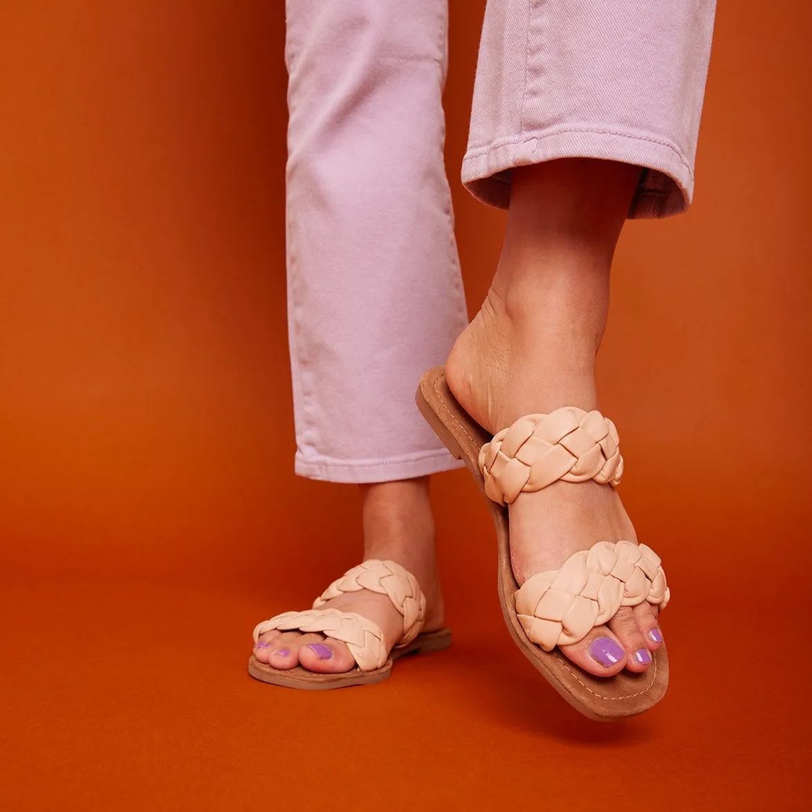 Dames Slippers 33.501 Cream sold by Lazmani product image thumbnail 2