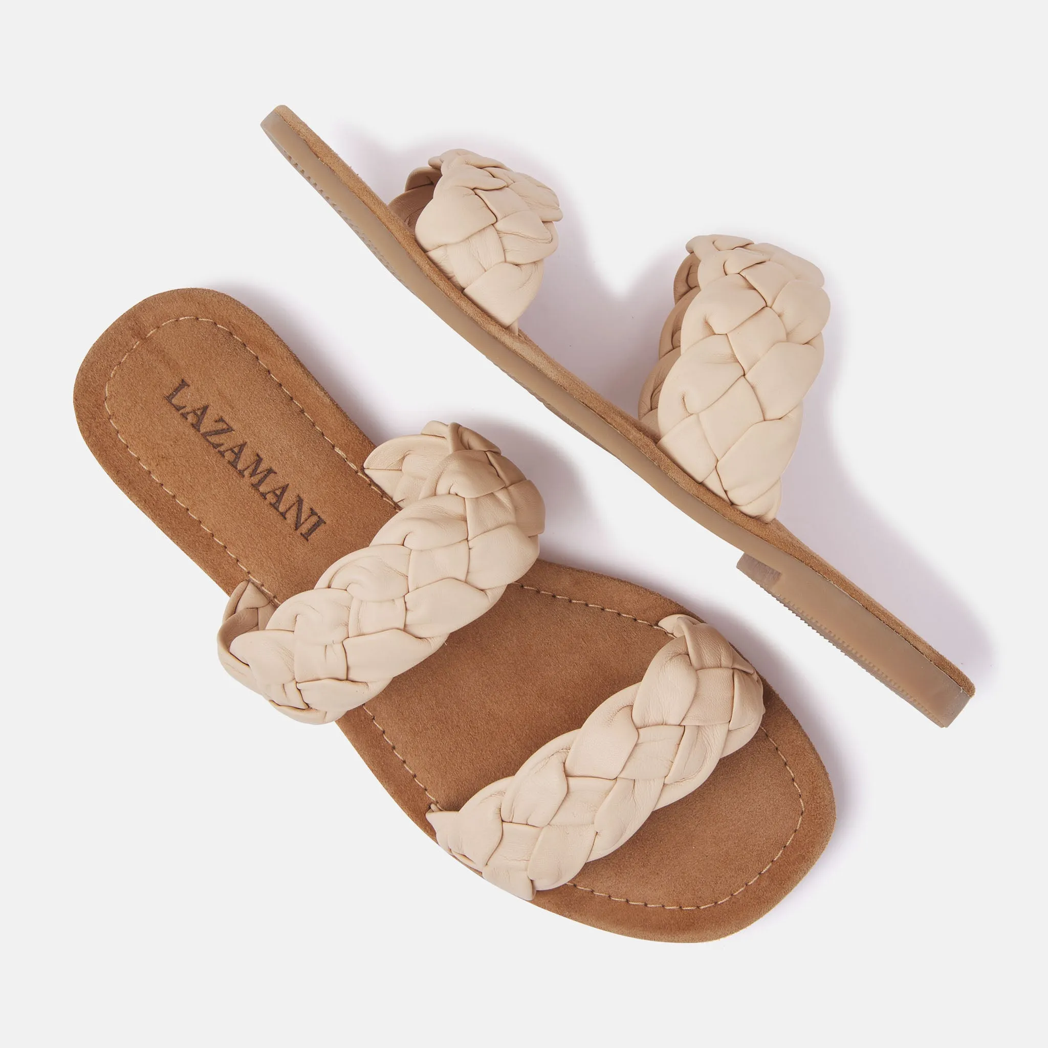 Dames Slippers 33.501 Cream sold by Lazmani product image thumbnail 4